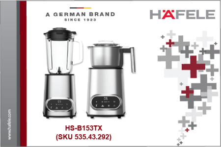 Häfele HS-B153TX Countertop Blender  (SKU 535.43.292)
